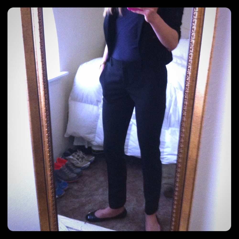 Black theory pants
